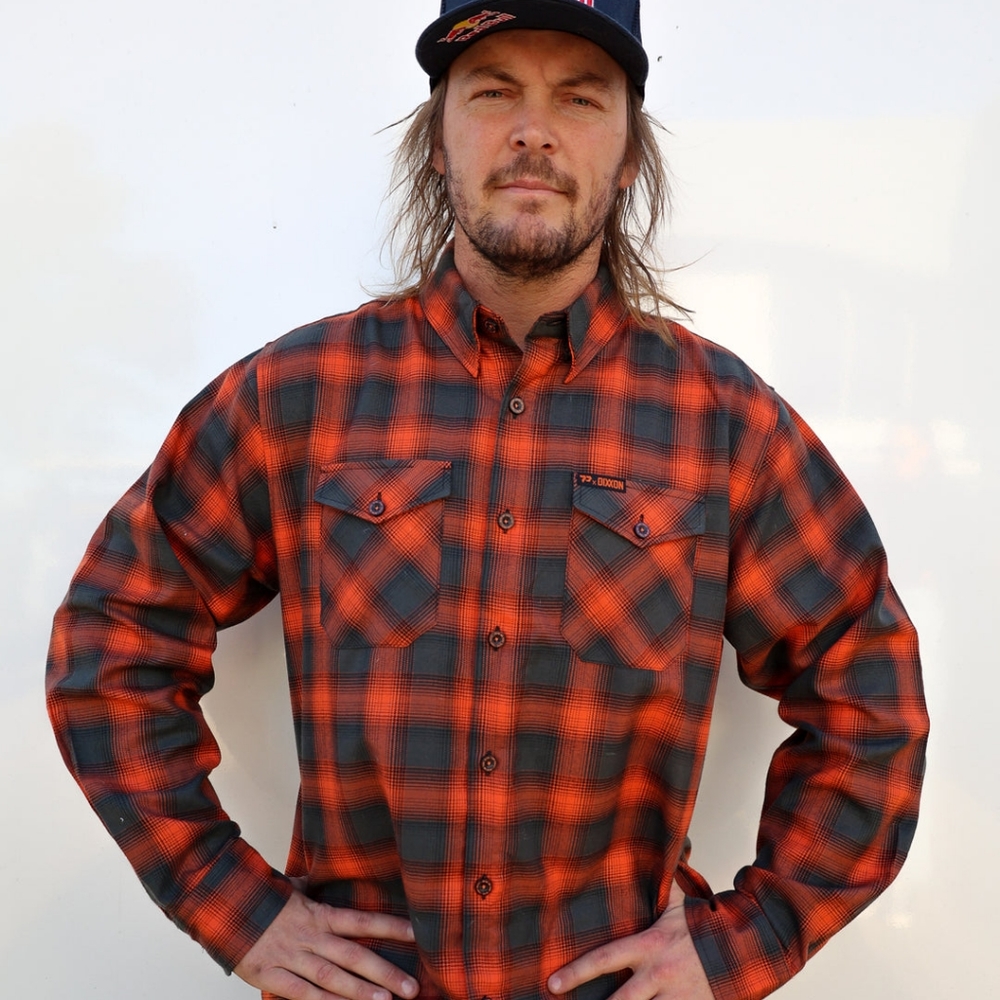 Dixxon Rain Hail or Shine Flannel in Collaboration with Toby Price, X-large